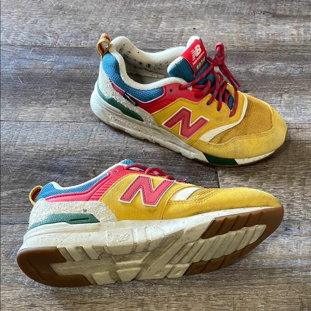 New Balance Kids 997H Varsity gold multi sneakers